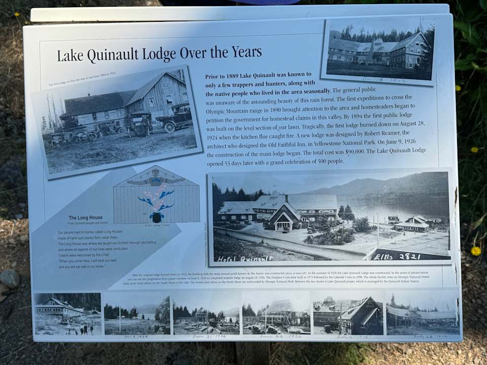 Außenansicht Lake Quinault Lodge