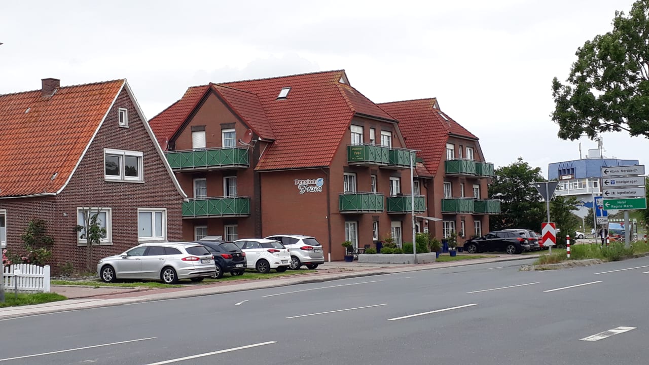 Außenansicht Pension Frisia
