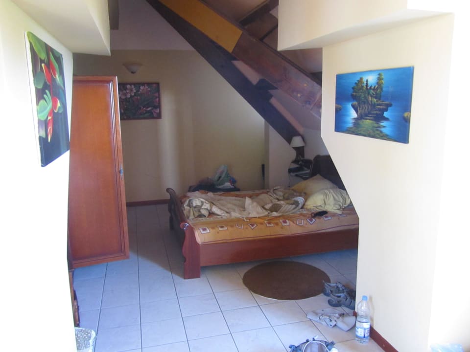 Suite Schlafbereich Hotel Le Joyau Des Laves