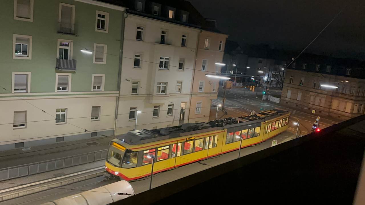 Ausblick ibis Karlsruhe Hauptbahnhof