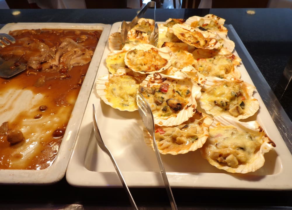 Überbackene muscheln Hotel Clumba