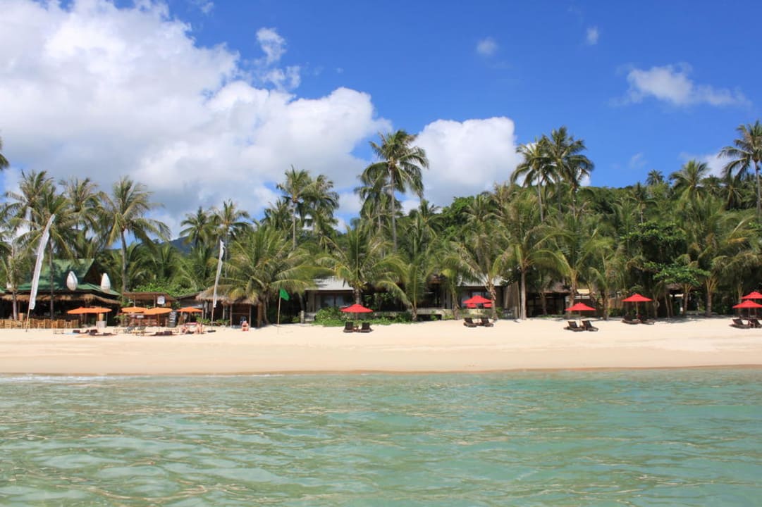 Blick vom Meer Anantara Rasananda Koh Phangan -  Villas