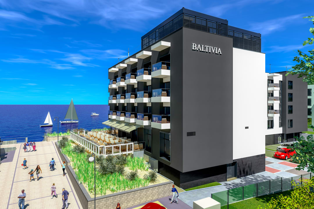 Außenansicht Baltivia Sea Resort
