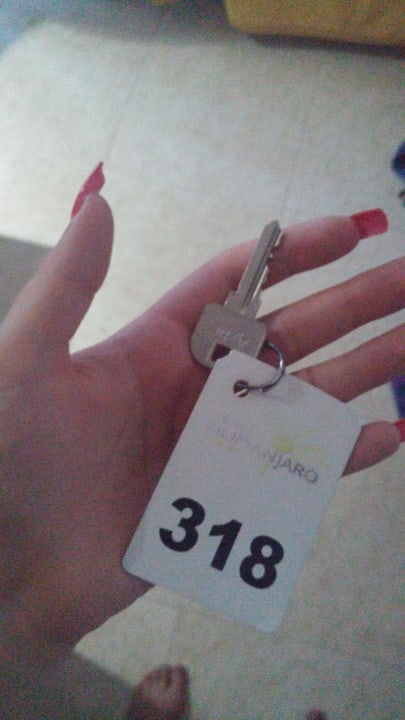 Zimmerschlüssel Hotel Kilimanjaro