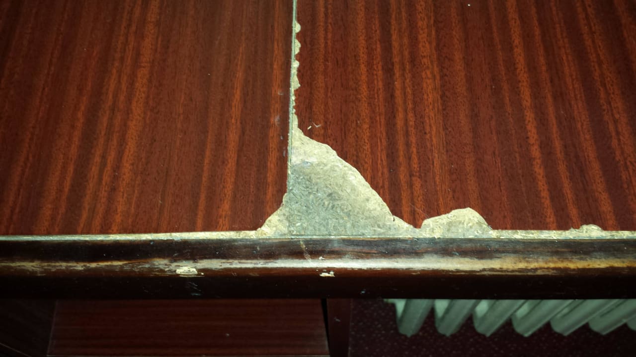 Möbel defekt Motel Plitvice Zagreb