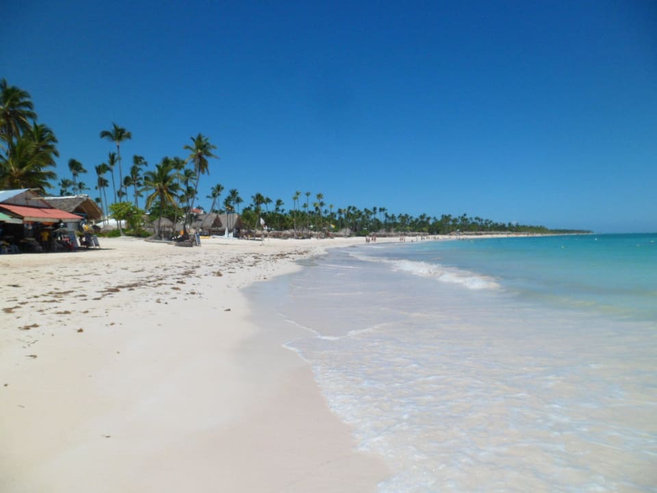 Ende der "Einkaufsmeile". Ocean Blue & Sand