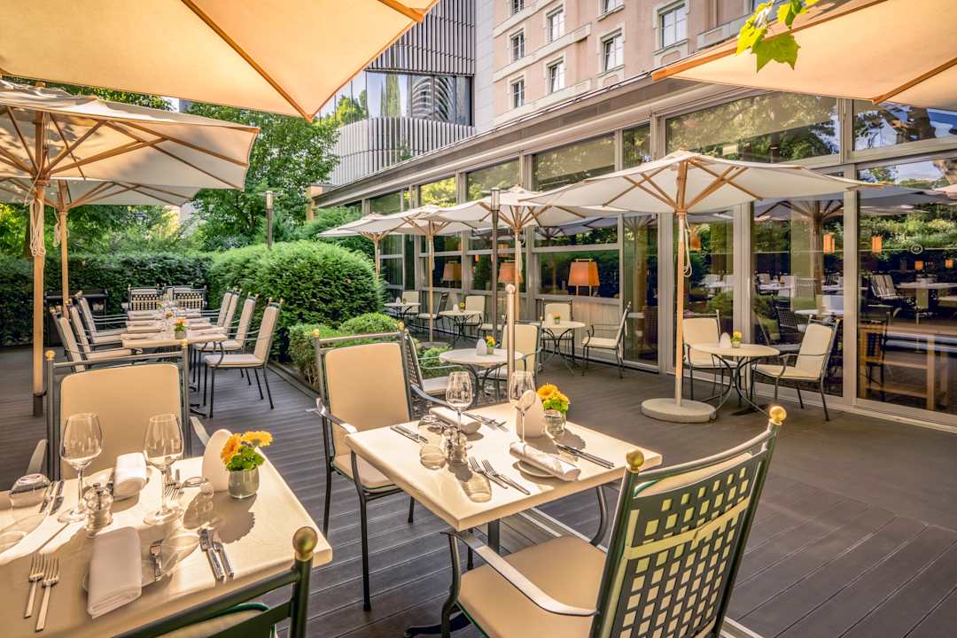 Gartenanlage Sheraton Salzburg Hotel