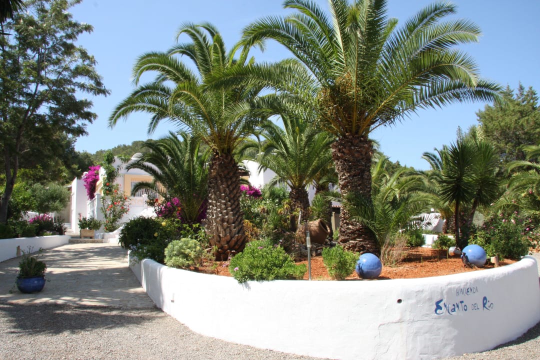 Der wunderschöne Garten und die Residenz Himalaya Hacienda Encanto del Rio