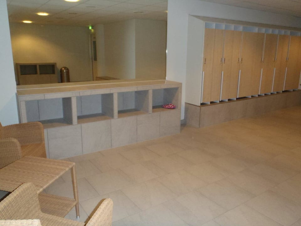 Umkleidebereich Precise Resort Hafendorf Rheinsberg