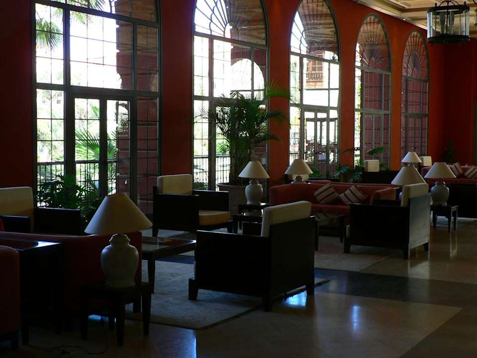 Die Lobby mit Blick auf den Pool Gran Tacande Wellness & Relax Costa Adeje