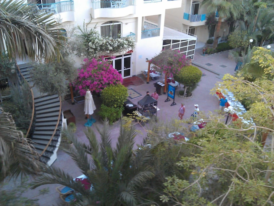 Ausblick aus dem 2. Zimmer Bella Vista Resort Hurghada