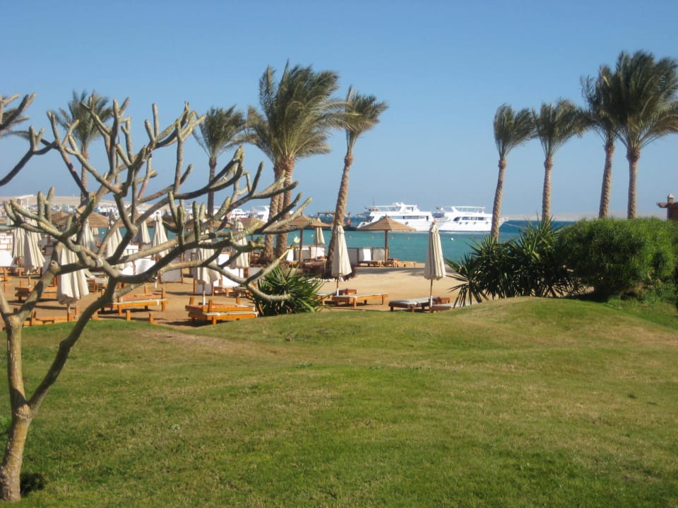 Gepflegter Strandabschnitt Steigenberger Aqua Magic