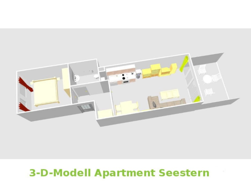 Zimmer Apartment Seestern