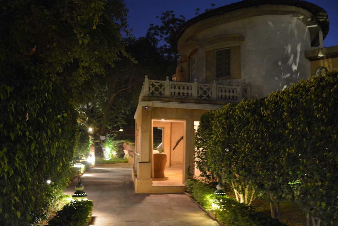 Aussenansicht Hotel Ajit Bhawan Palace