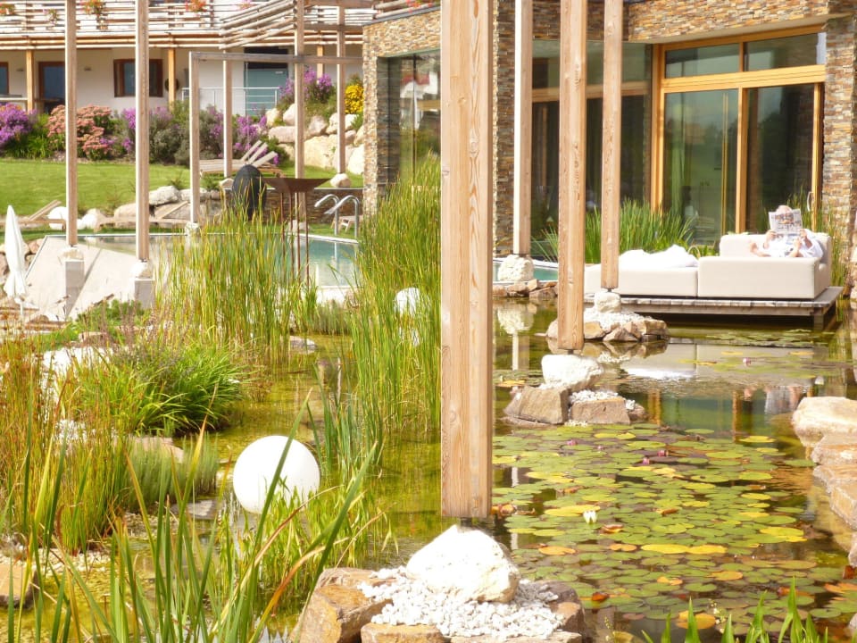 Mit herrlichen Ruheinseln Valentinerhof vita vital hotel