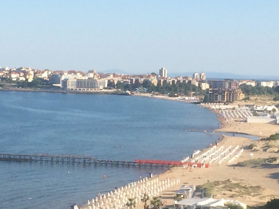 Ausblick vom zimmer Burgas Beach Hotel