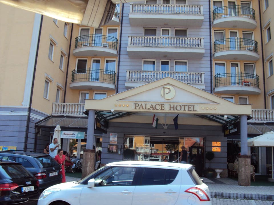 Eingang... Hotel Palace Hévíz