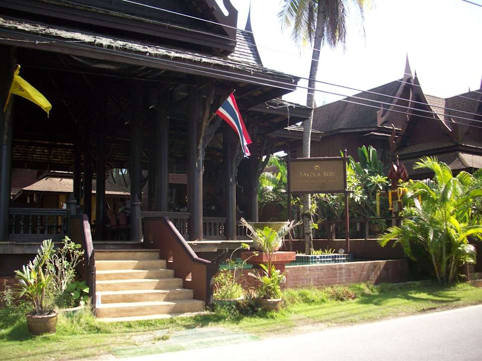 Eingang Hotel Takolaburi Khao Lak