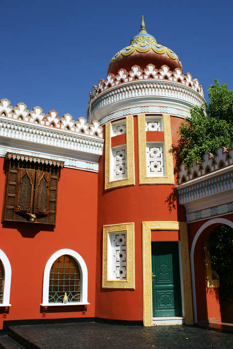 Hübsche Fassade Pickalbatros Alf Leila Wa Leila Resort - Neverland Hurghada