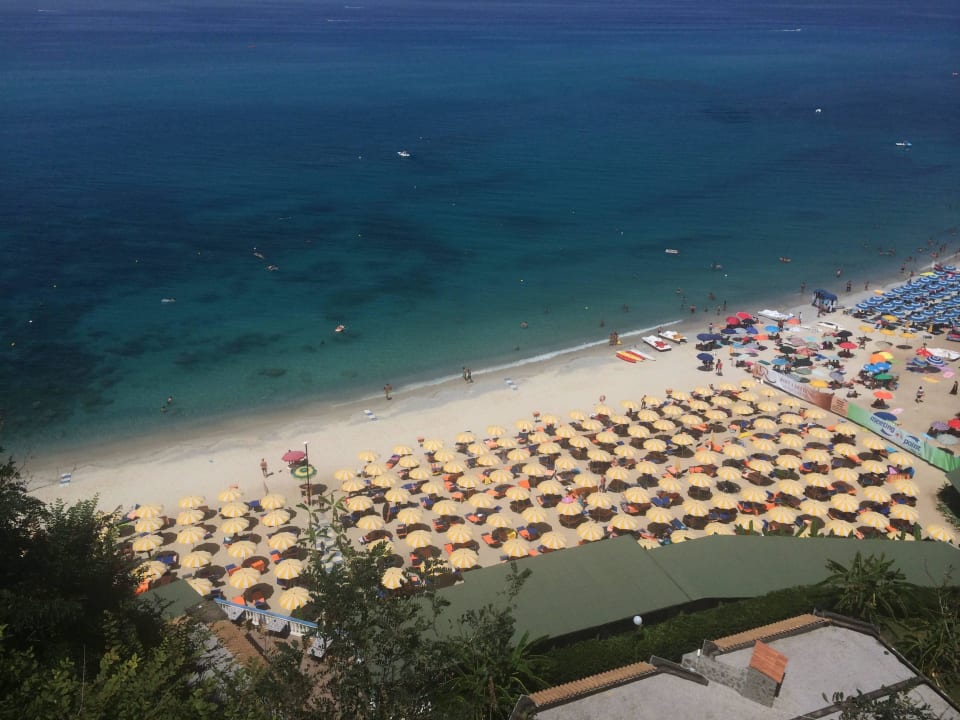 Ausbick vom oberen Ende des Fahrstuhls Aldiana Club Rocca Nettuno Calabria