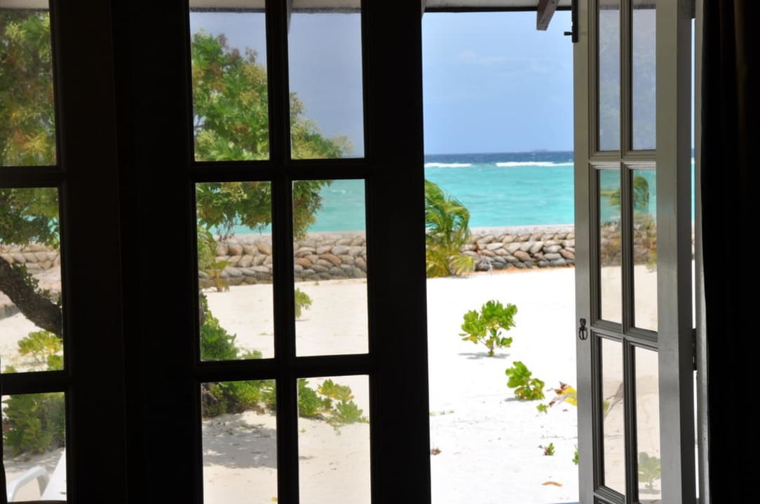 Ausblick aus Zimmer 172 Adaaran Select Meedhupparu Island Resort - Premium All Inclusive