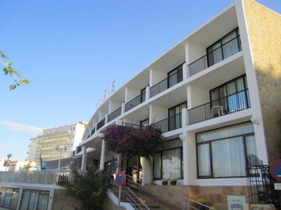 Hotel Osiris vom Aufgang aus Hotel Osiris