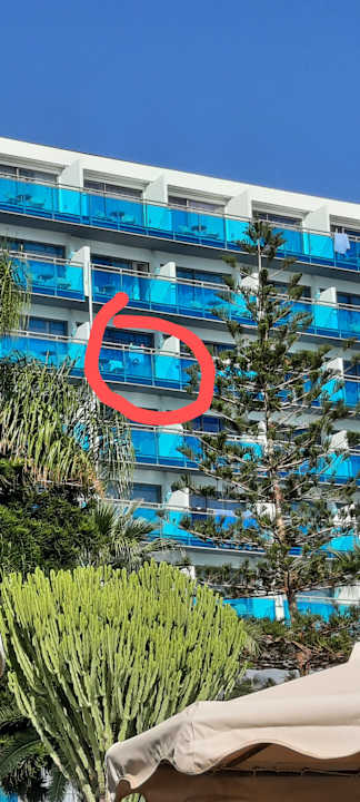 Ausblick Hotel Calypso Beach