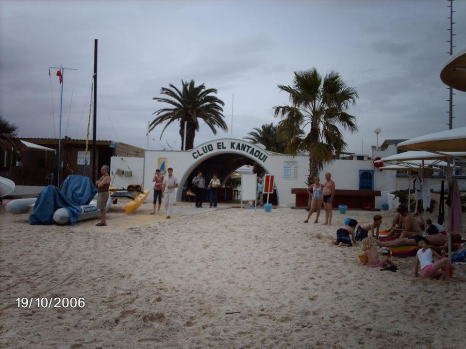 Hoteleingang am Strand El Mouradi Club Kantaoui