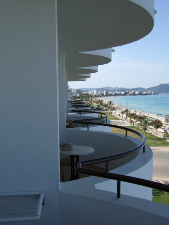 Blick vom Balkon Hipotels Hipocampo Playa