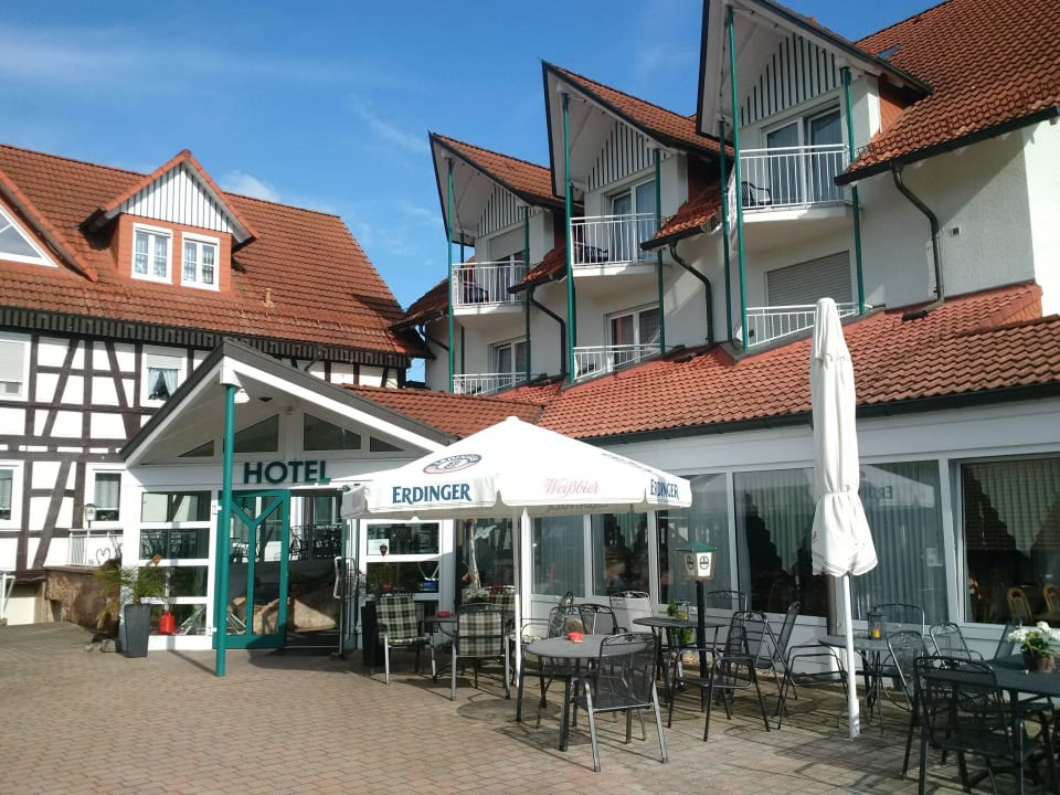 Außenansicht/ Eingang Hotel Zum Schäferhof