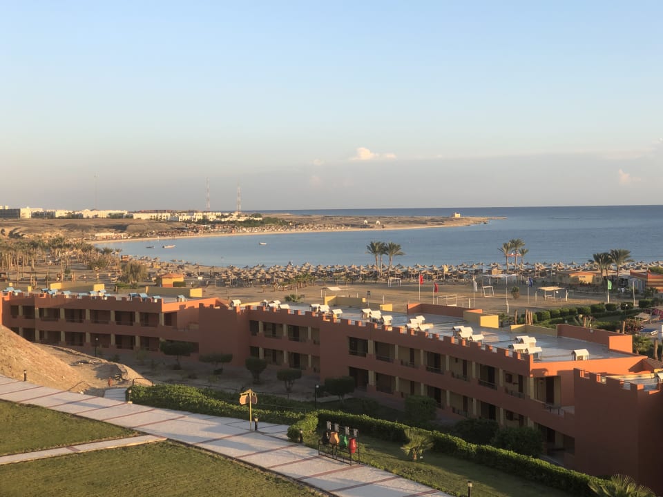Ausblick Malikia Resort Abu Dabbab