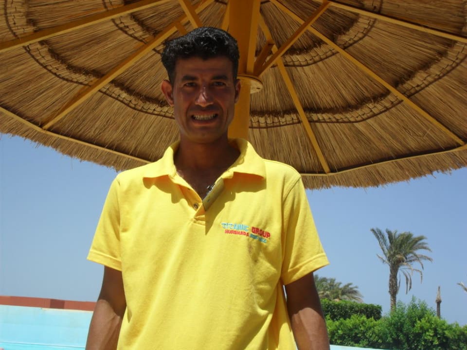 Sayed, pool man Titanic Beach Spa & Aqua Park