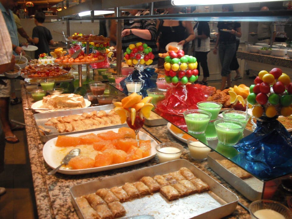 Süßigkeiten am Abend Can Garden Beach