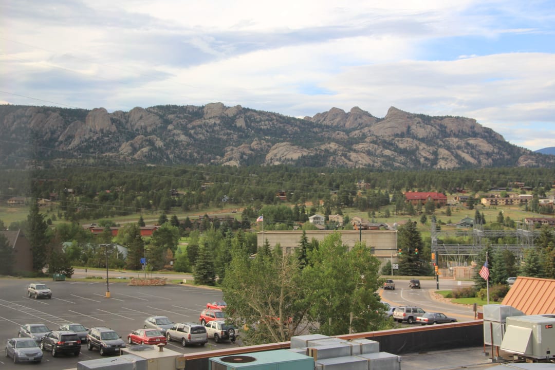 Blick auf Estes Park Hotel Rocky Mountain Park Inn