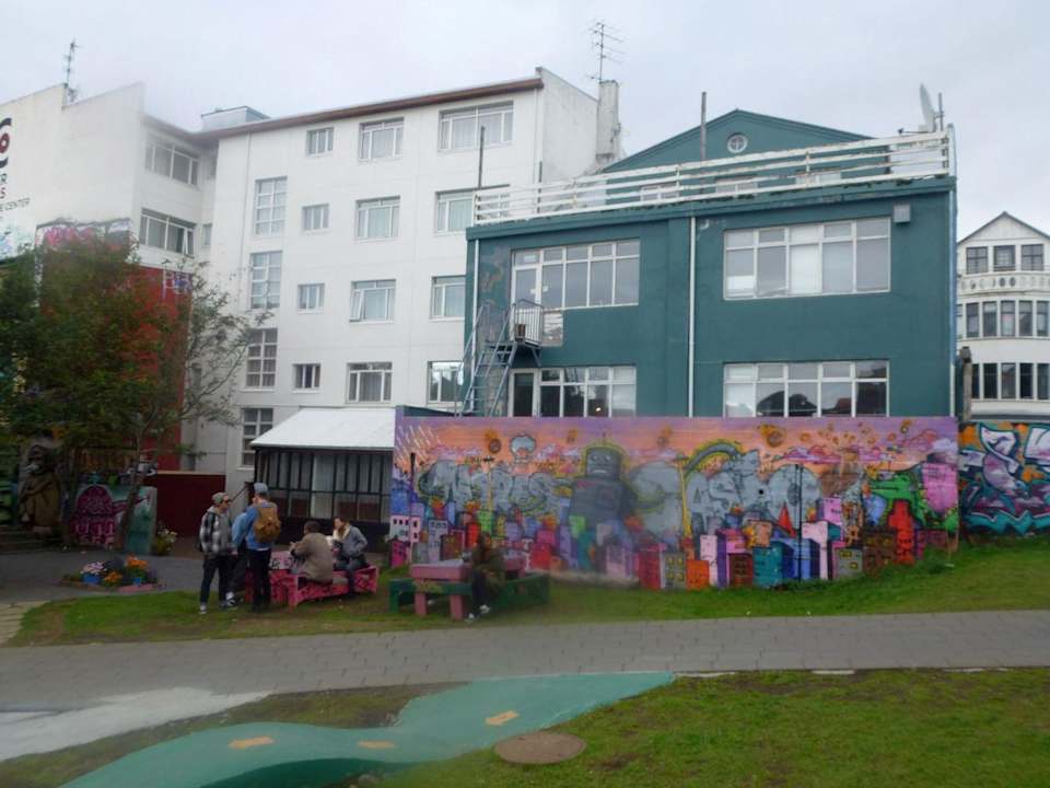 Blick vom Park Centerhotel Klopp