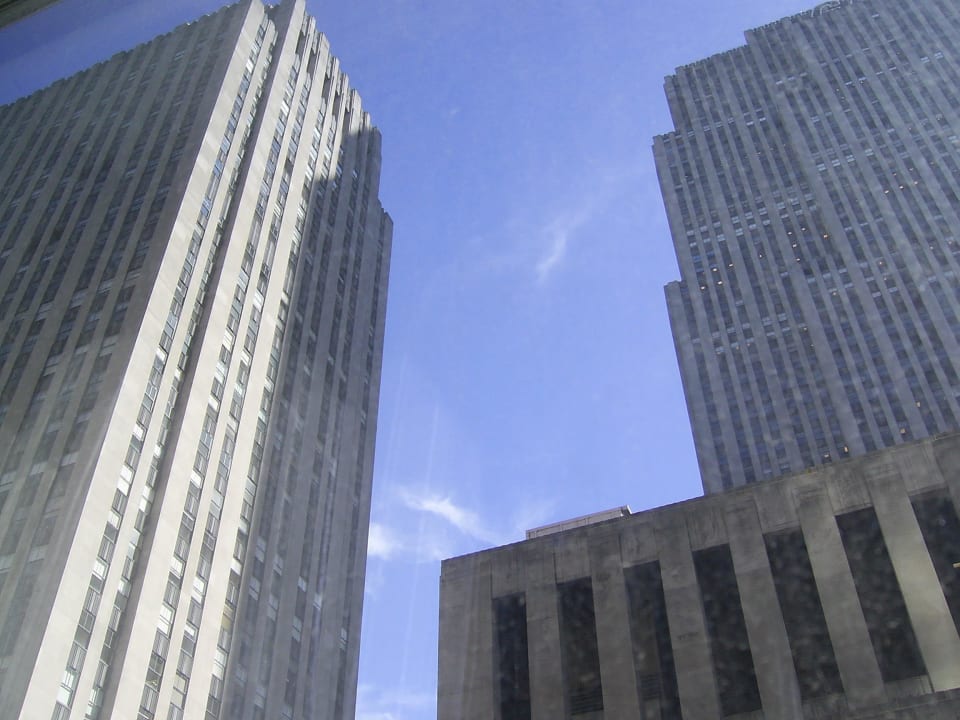 Blick aus dem 14. Stock  Manhattan Centre Hotel