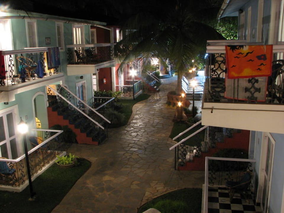 Die Villen bei Nacht Hotel Aldeia Santa Rita