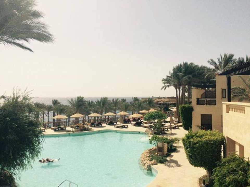 Ausblick vom Fühstückstisch The Grand Hotel Sharm El Sheikh