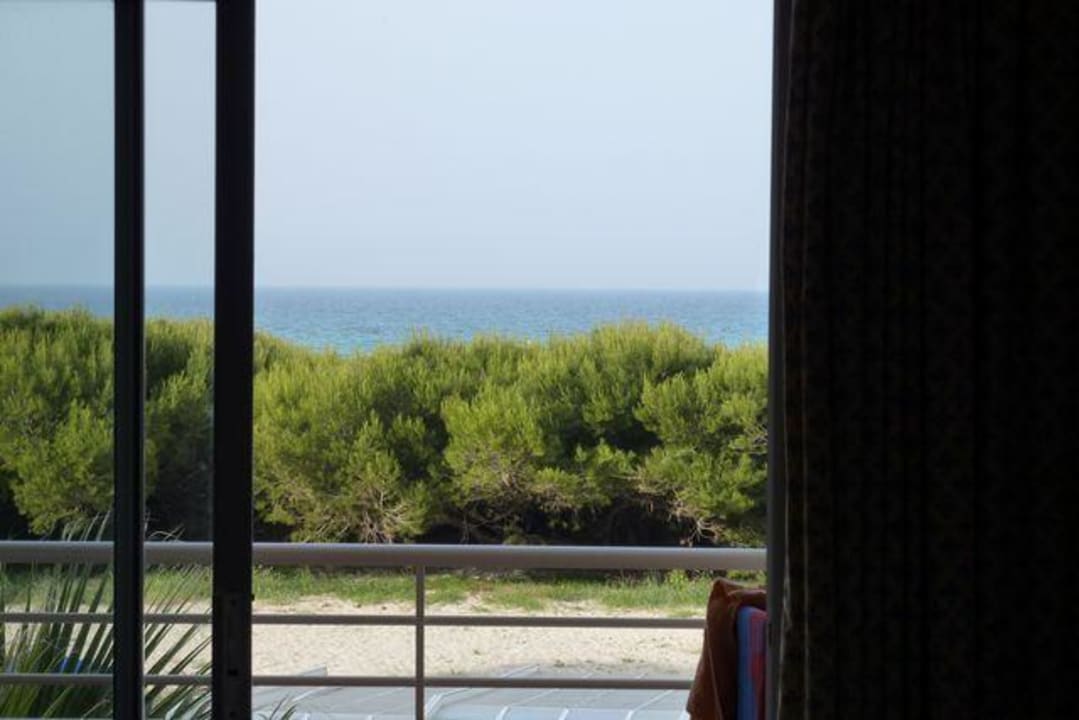 Ausblick Zimmer 118 Aparthotel Dunes Platja