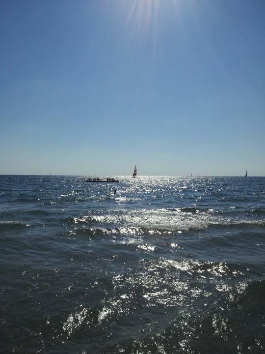 Immer wieder schön der Strand Semoris Hotel