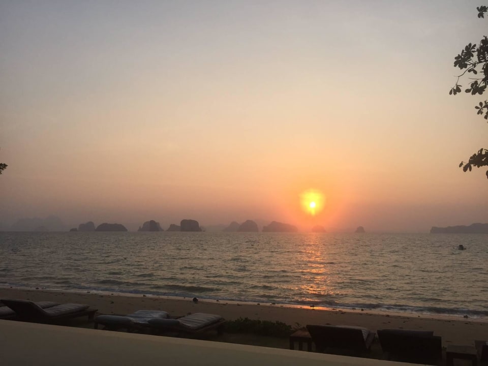 Sonnenuntergang auf Koh Yao Noi Hotel Koyao Island Resort