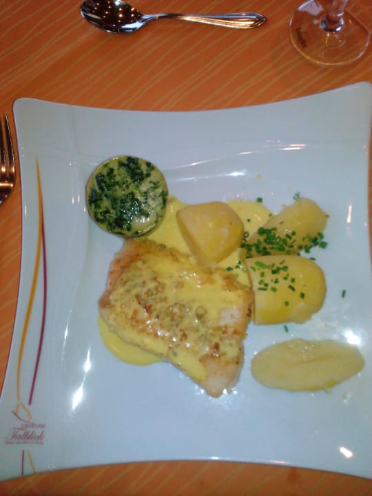 Leckeres Fischgericht Landhotel Talblick