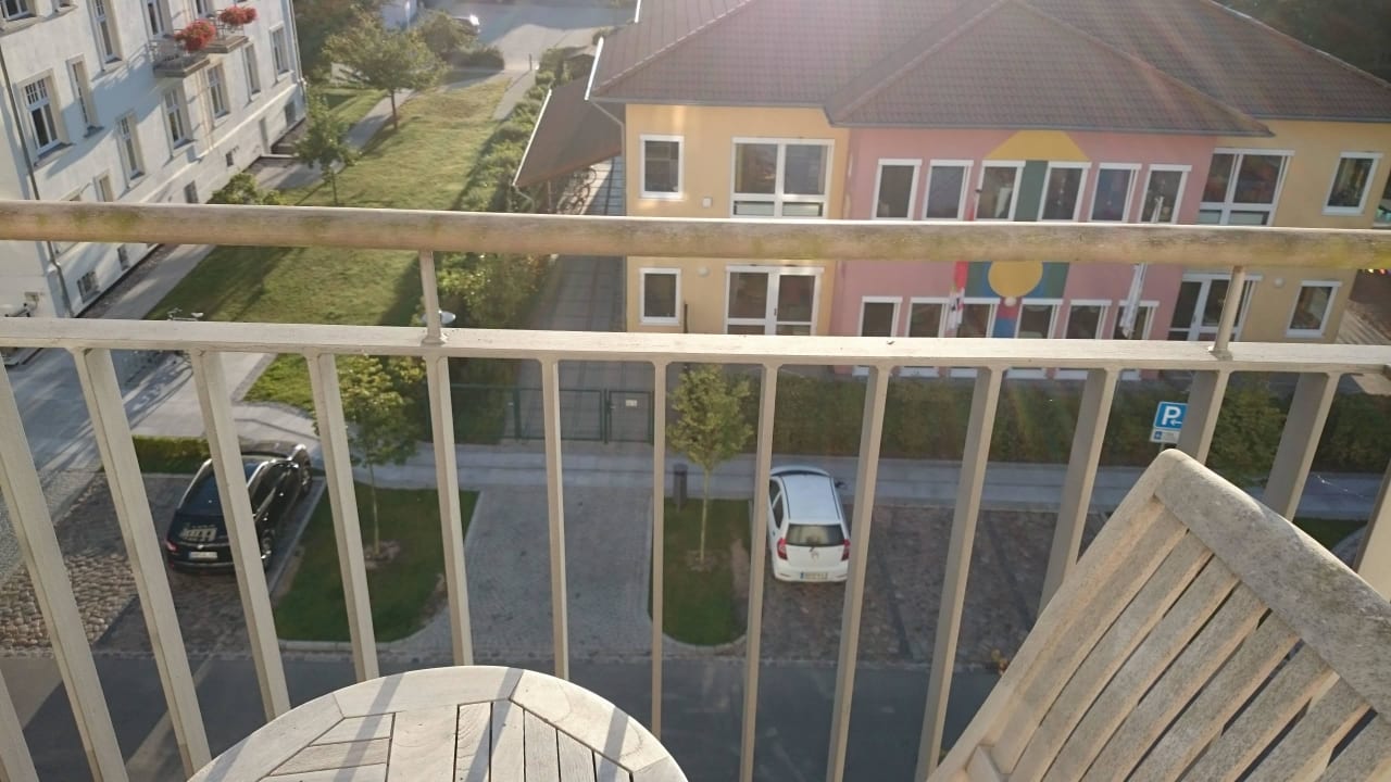 Balkon  Upstalsboom Kühlungsborn
