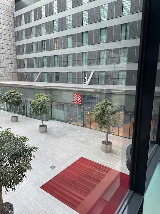 Außenansicht Hilton Garden Inn Frankfurt Airport