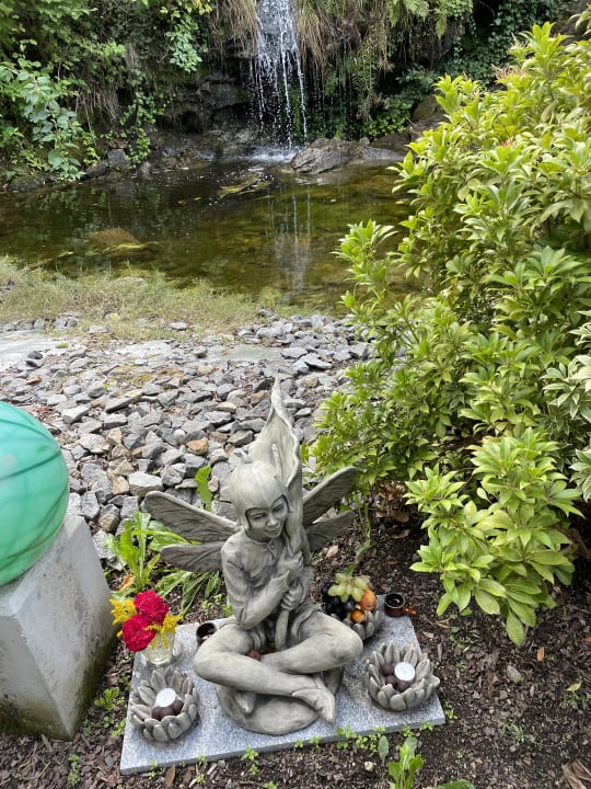 Gartenanlage Spirit & SPA Hotel Birkenhof am Elfenhain