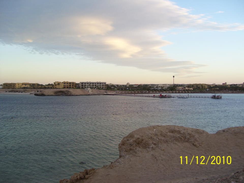 Abenddämmerung, toll! Steigenberger Coraya Beach - Adults only