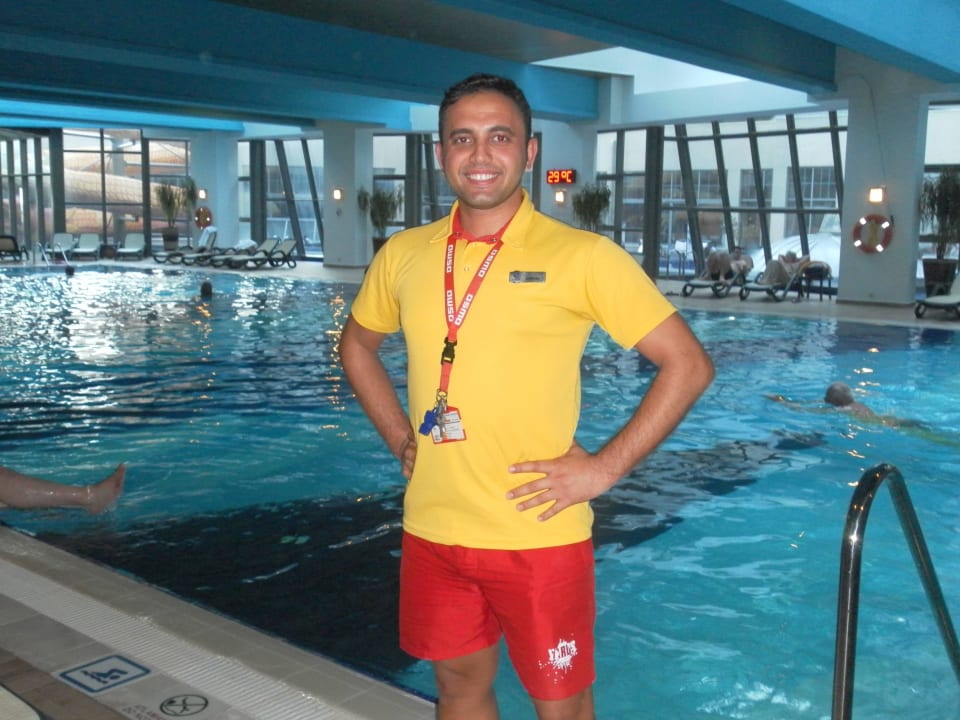 Sercan lifeguard Limak Lara Deluxe Hotel & Resort