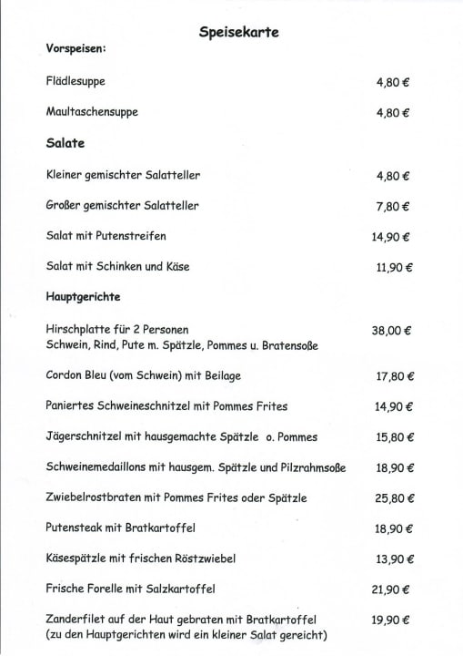 Gastro Gasthaus Hirsch