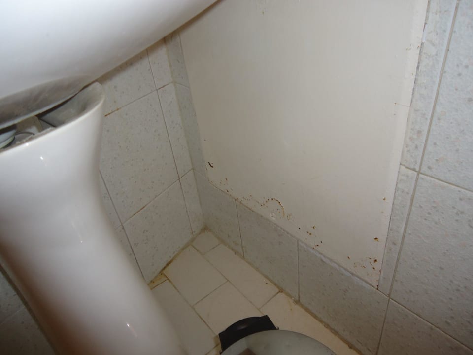 Beispielhafter Renovierungsstau Ibiscus Hotel Rhodos