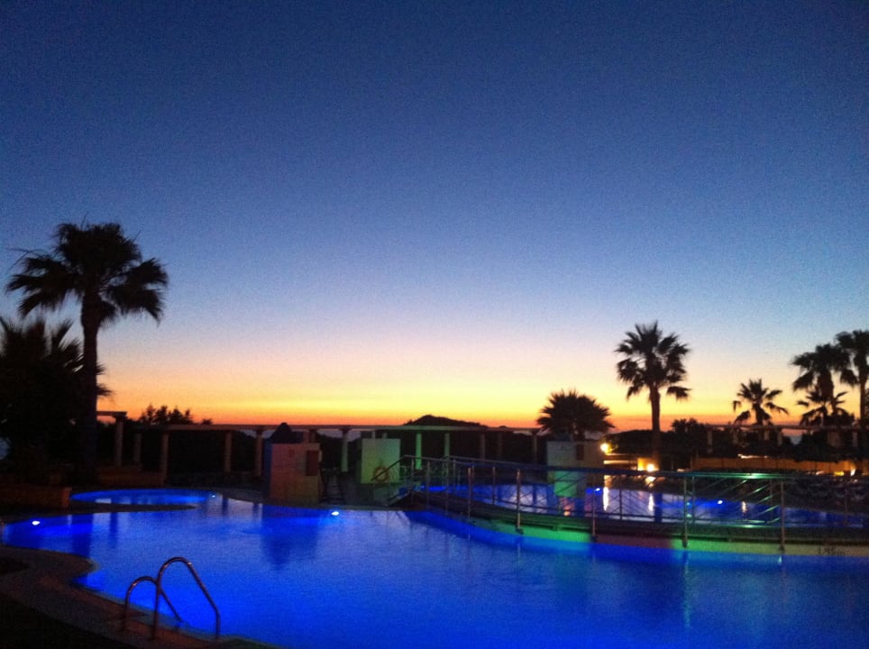 Sundown am Pool Aldiana Club Andalusien